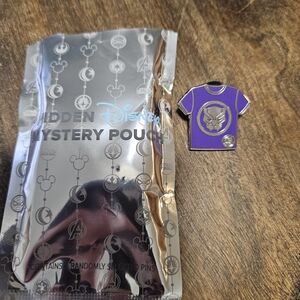 Marvel Purple and Silver T-Shirt Pin